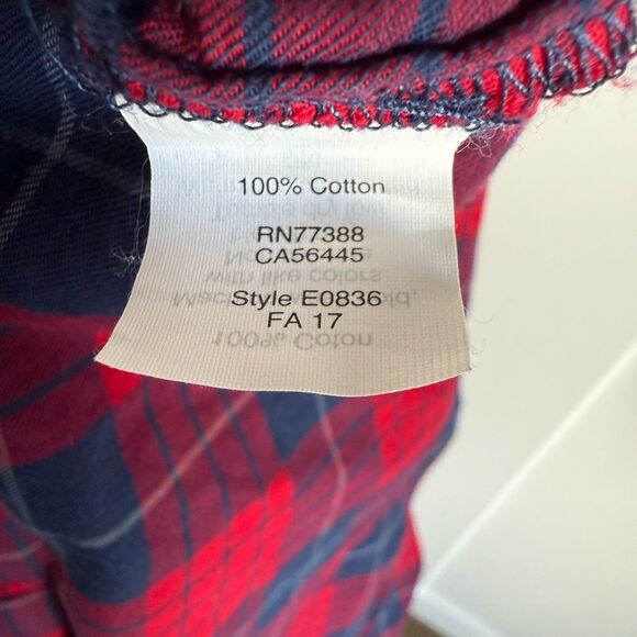 Madewell Edina Oversized Plaid Boy Shirt - Picture 7 of 7